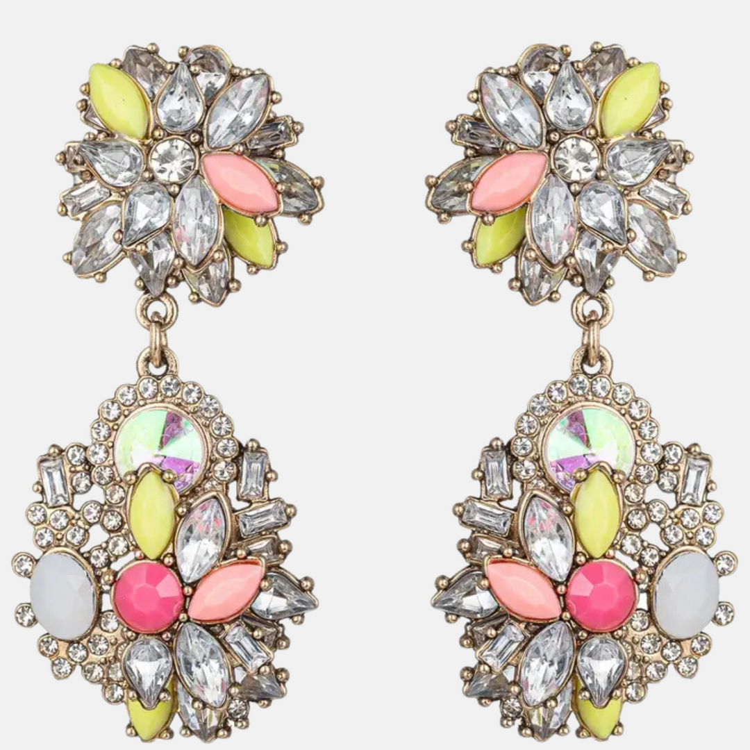 Art Gala Ivy Pink Earrings
