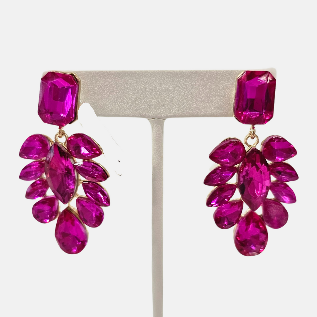 Hot Pink Showstopper Earrings