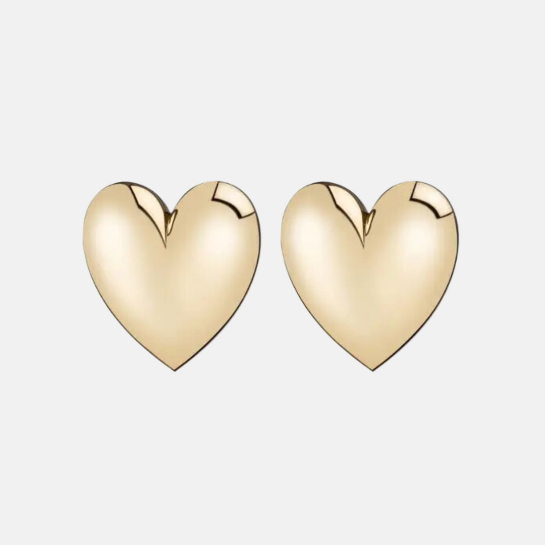 Puff Heart Earrings