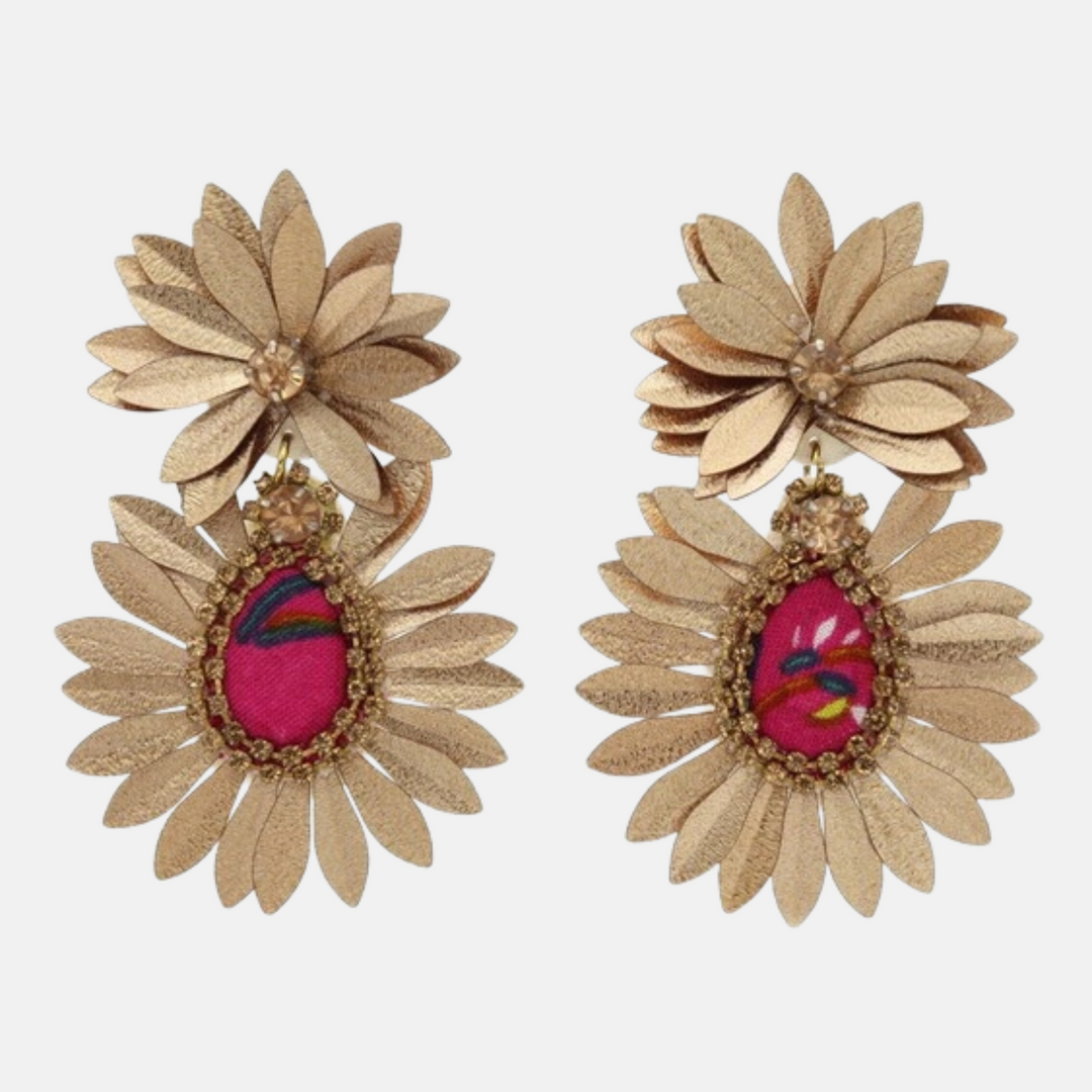 RED SANTALUM EARRINGS