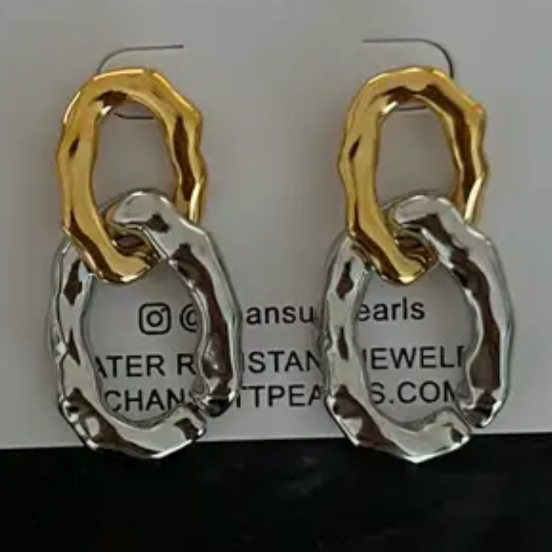 Gold/Silver Chain Earrings