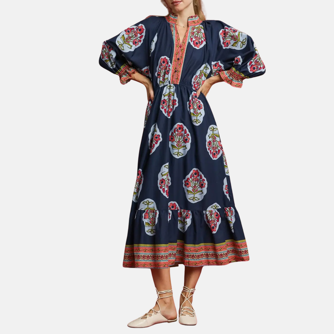 Midnight Mix Maxi Dress