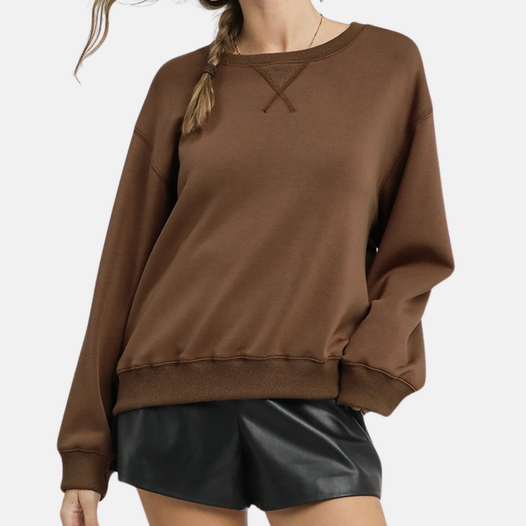 Mocha Crew Neck