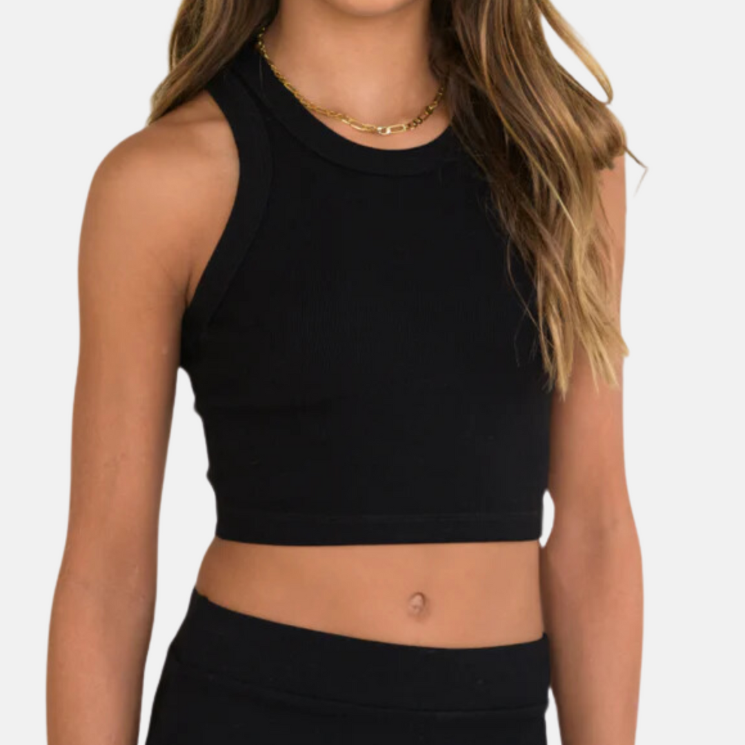 Ribbed Racerback Tank