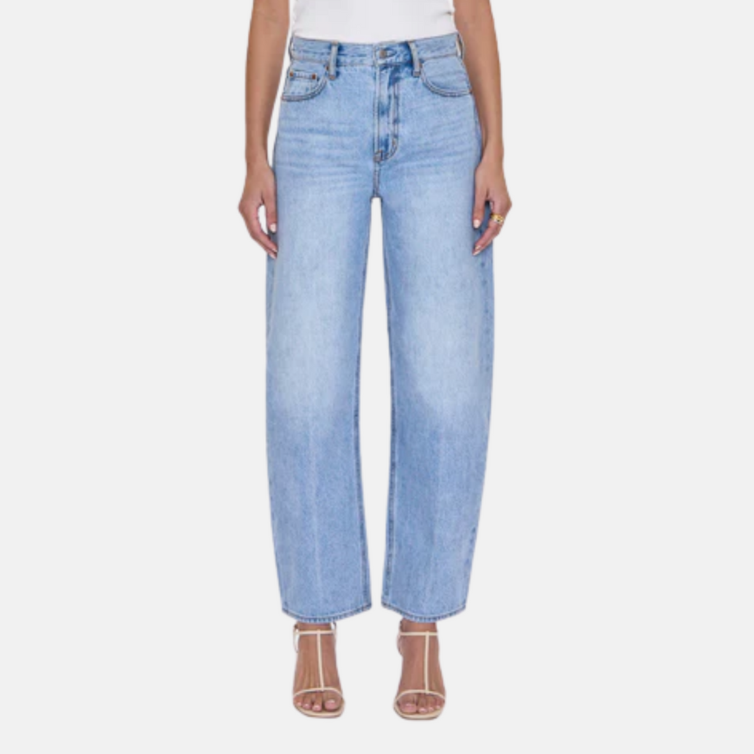 High Rise Barrel Jean