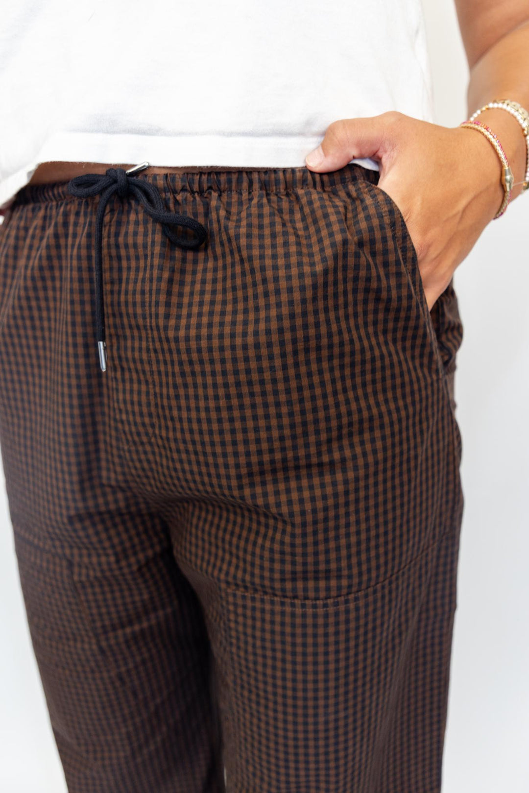 Theo Drawstring Pant Hot Toddy