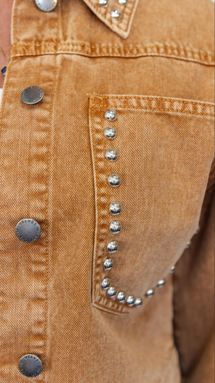 VH Desert Denim Studded Jacket
