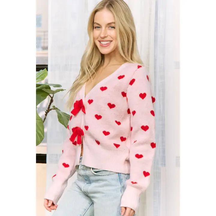 Hearts & Bows Sweater