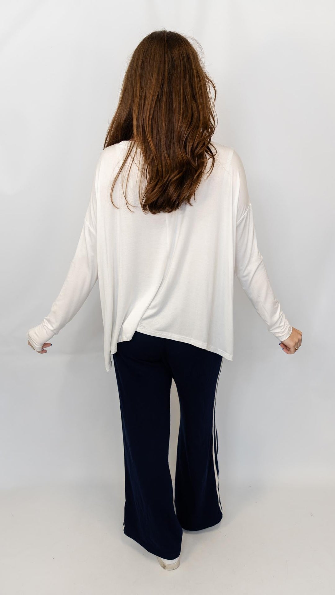 Boat Neck Boxy Tee Top