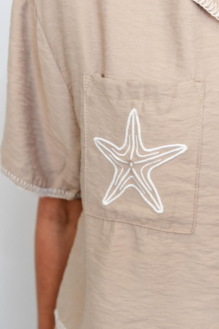 Khaki Seashell Set