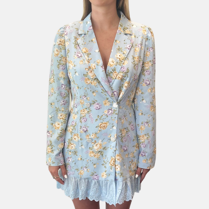 Floral Blazer Dress