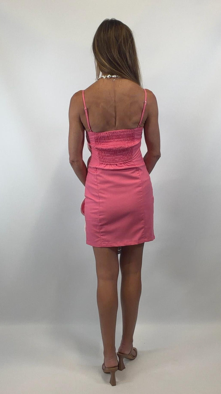 Scallop Front Dress