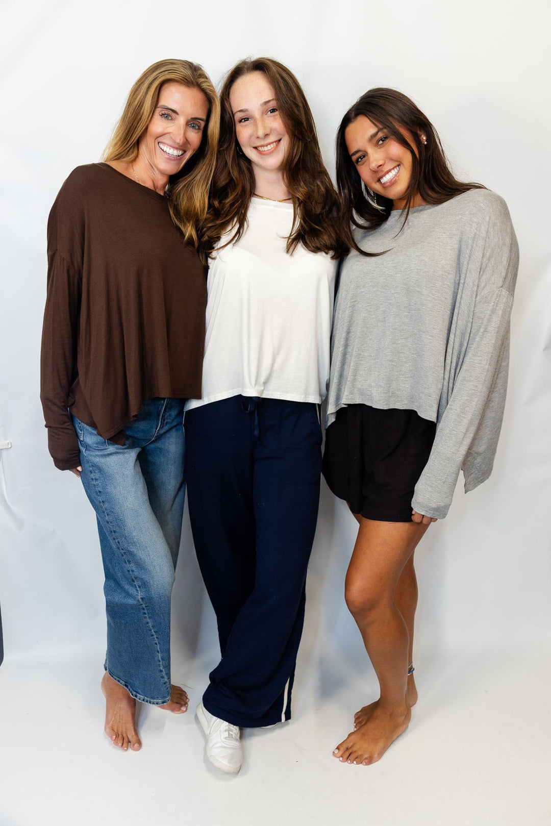 Boat Neck Boxy Tee Top
