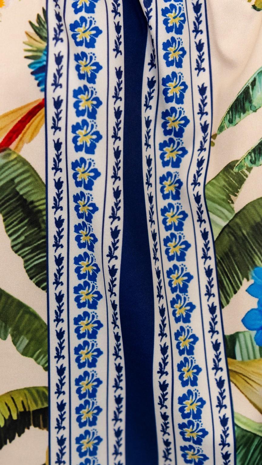 Tropical Print Cami Top