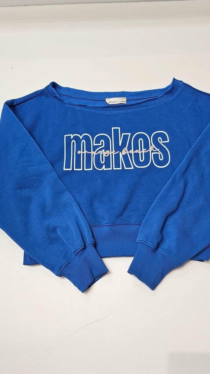 TRR Off Shoulder Royal Blue Makos