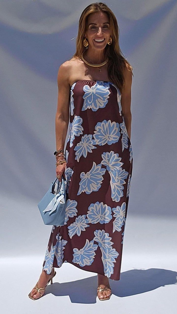 Chocolate Blue Resort Dress