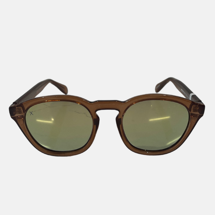 Taupe Crystal Beige Mirror Polarized