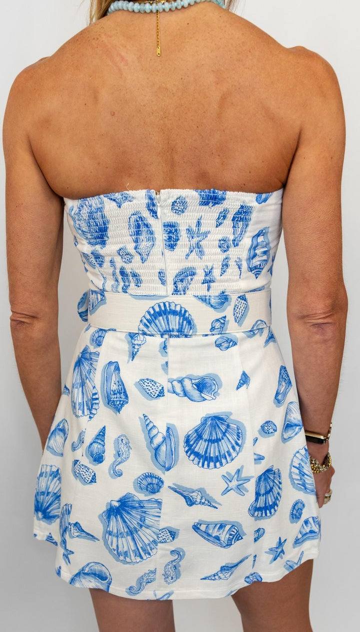 Seahorse Mini Dress w/ Belt