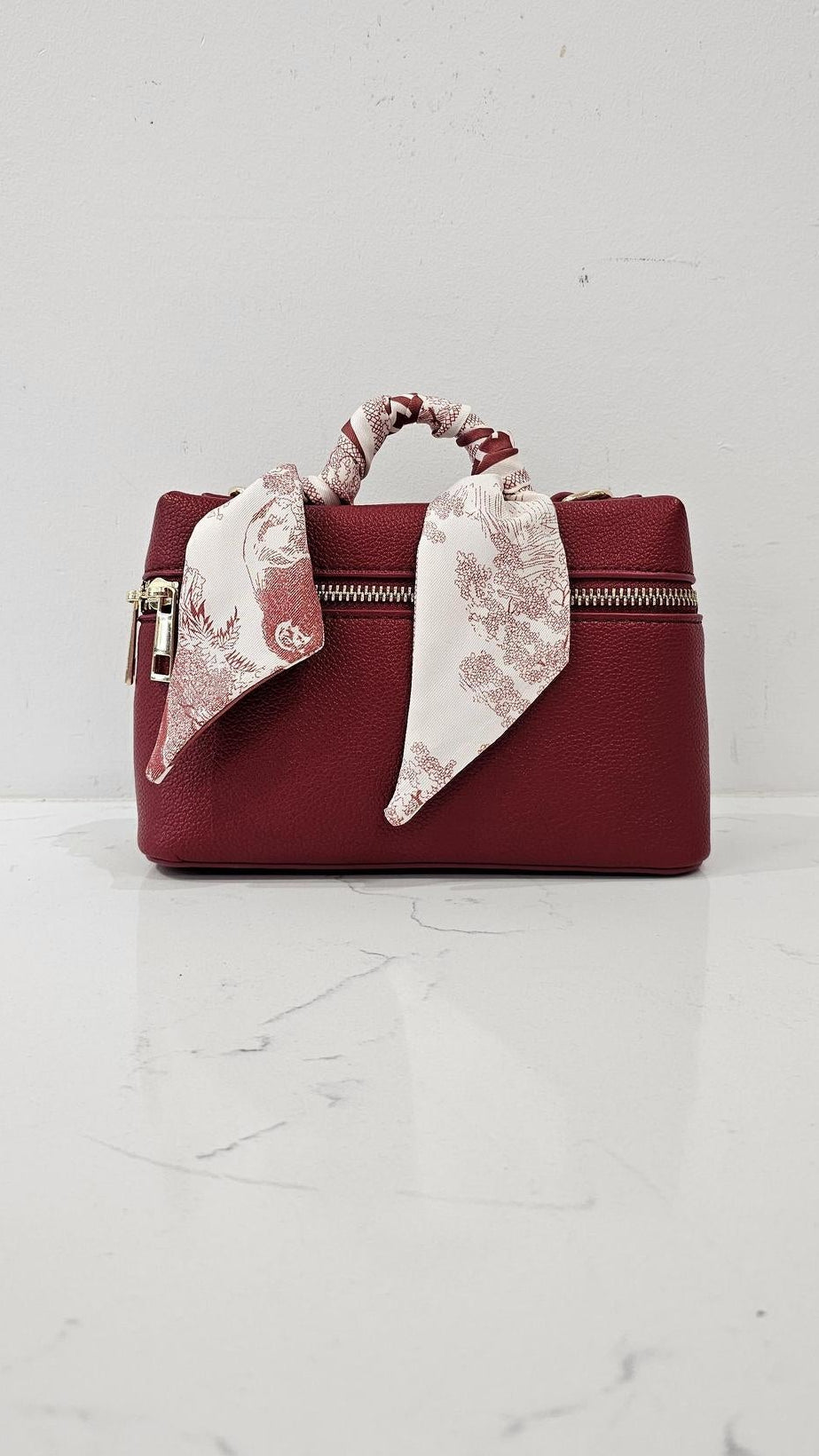 Red Scarf Bag