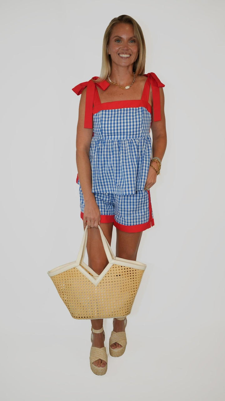 4th Gingham Shorts