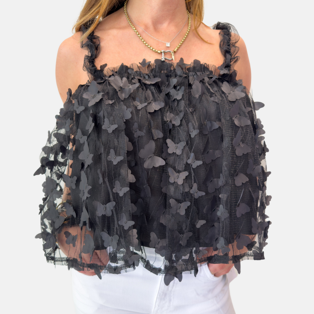 3D Butterfly Top