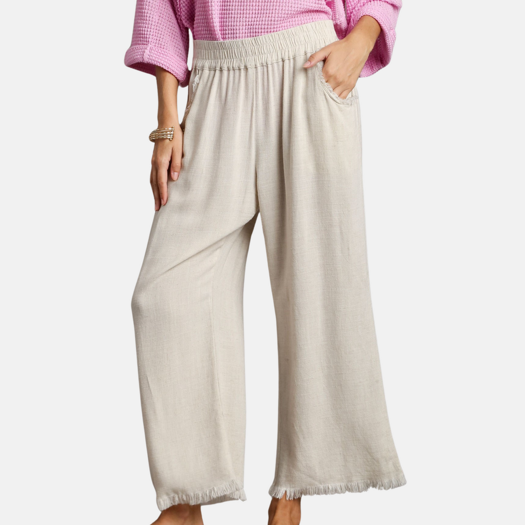 Linen Blend Pants