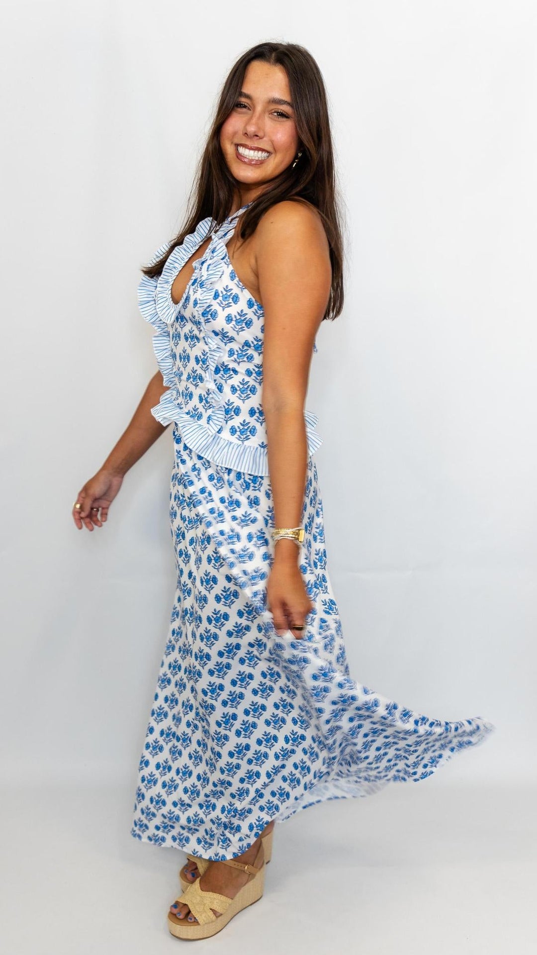 Ruffled Floral Set - view 7