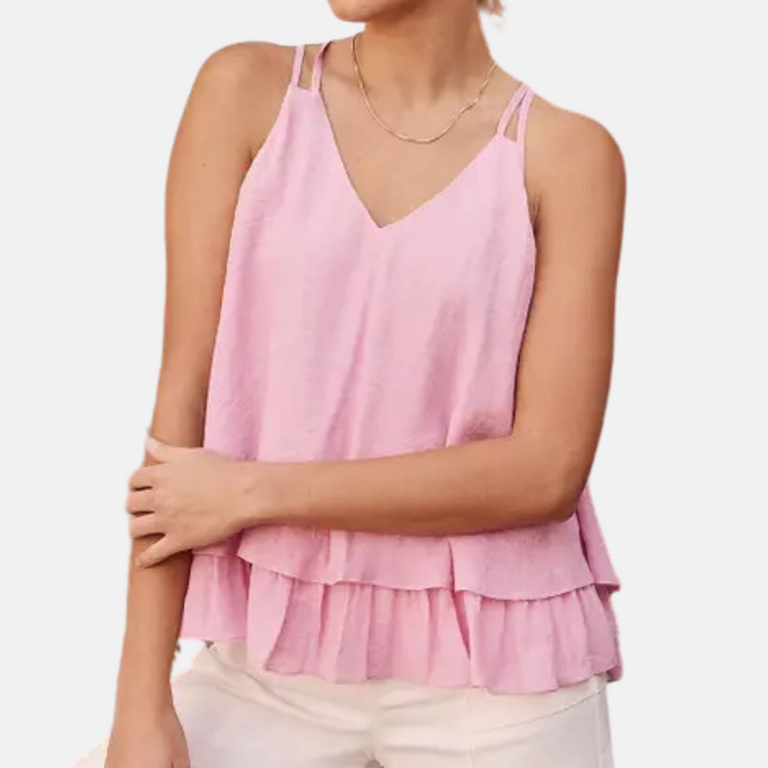 Dusty Pink Layered Tank