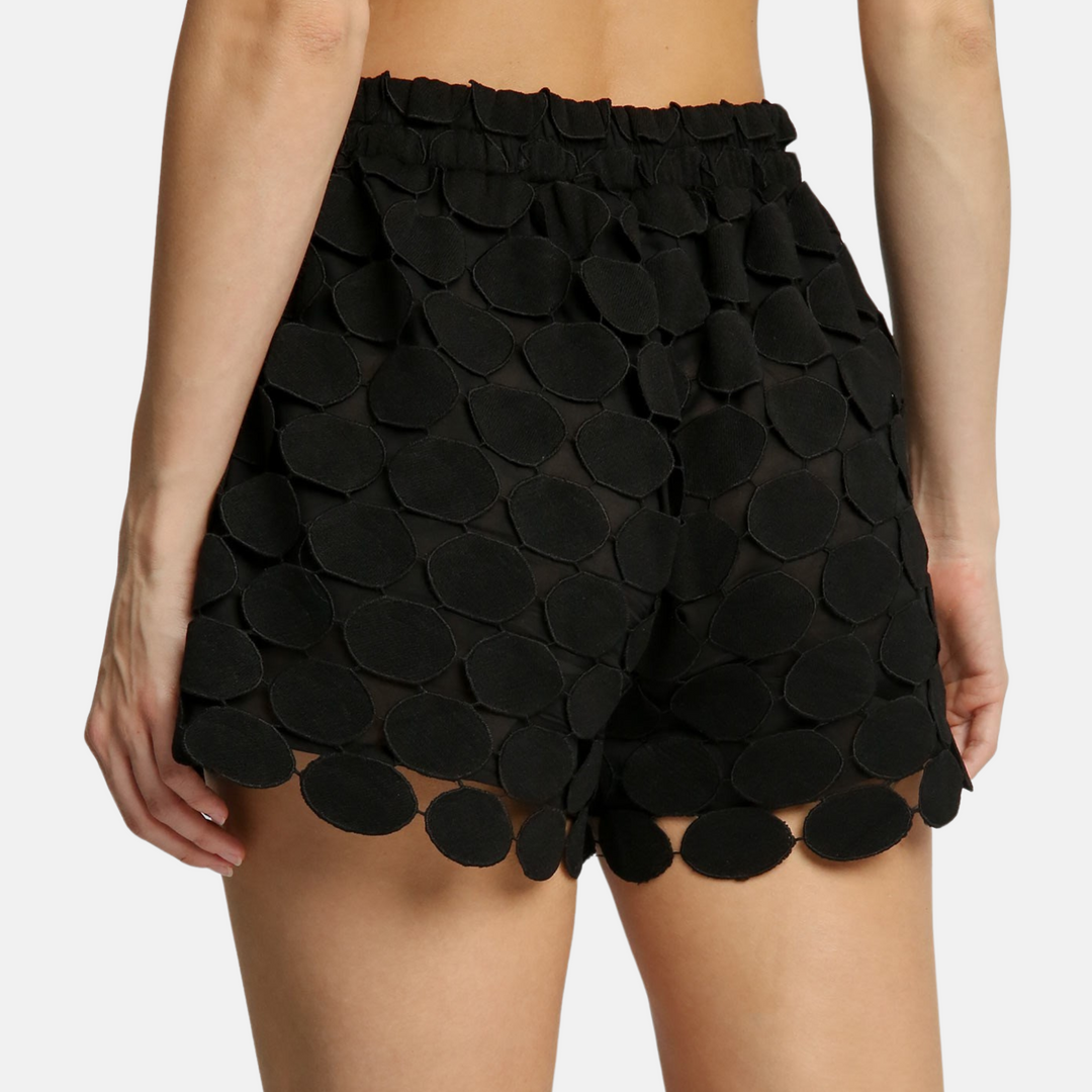 Polka Dot Lace Shorts