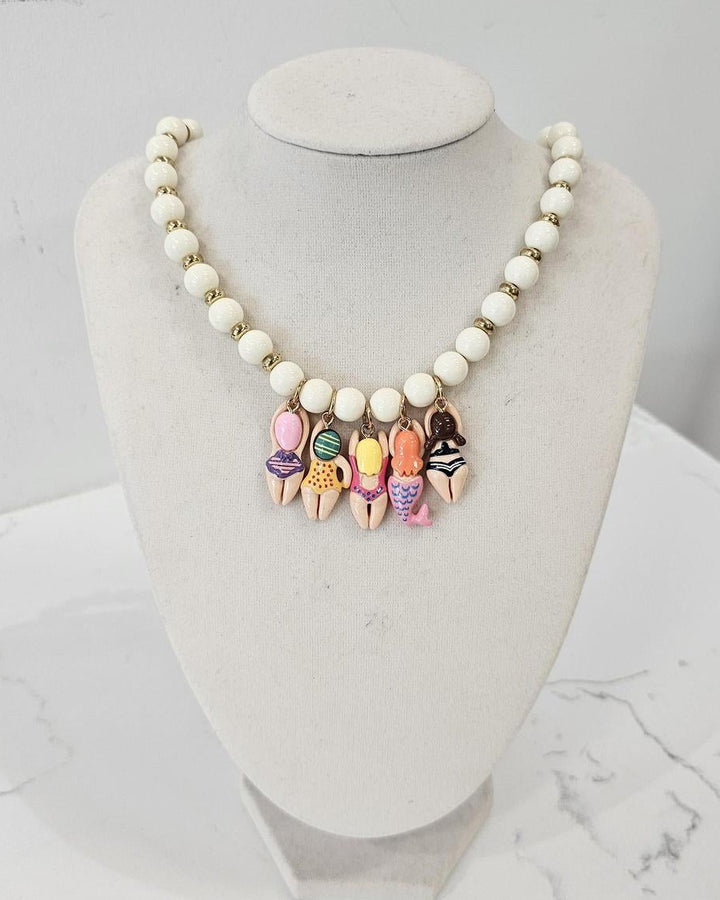 Bikini Girl / Mermaid Necklace