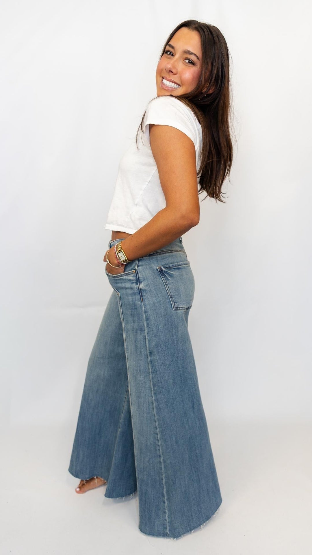 Blake Super Wide Leg Jeans