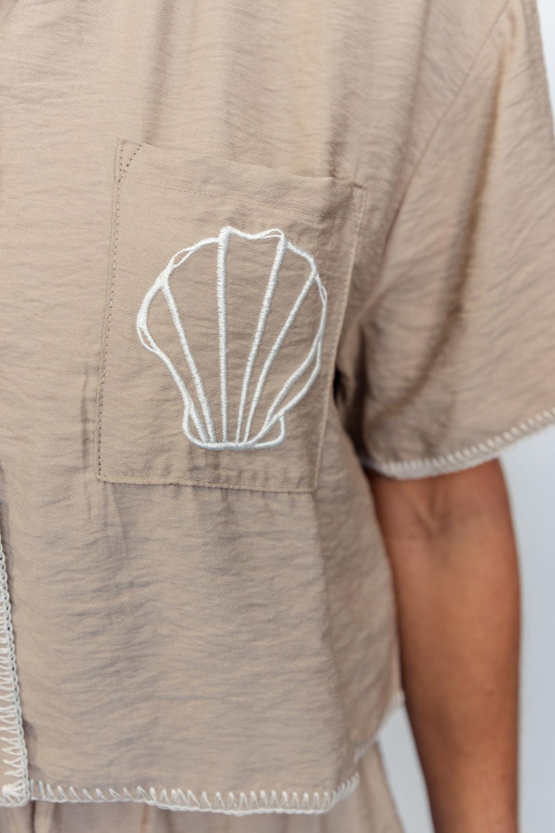 Khaki Seashell Set