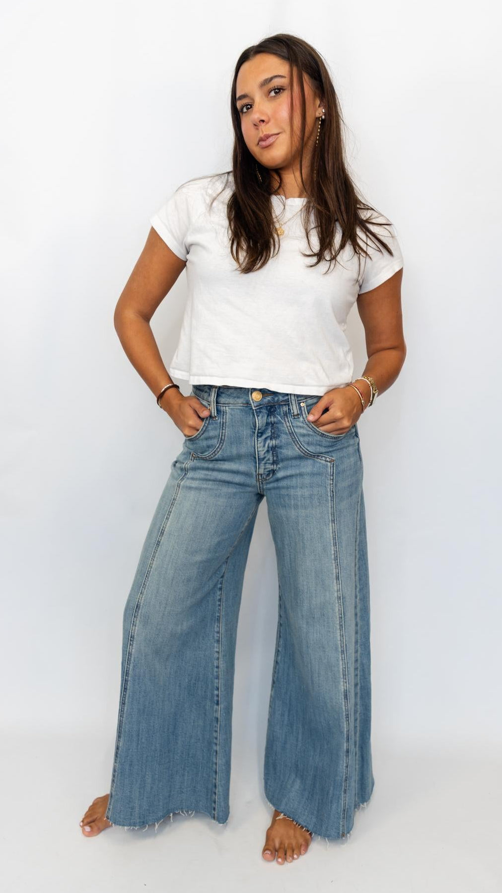 Blake Super Wide Leg Jeans