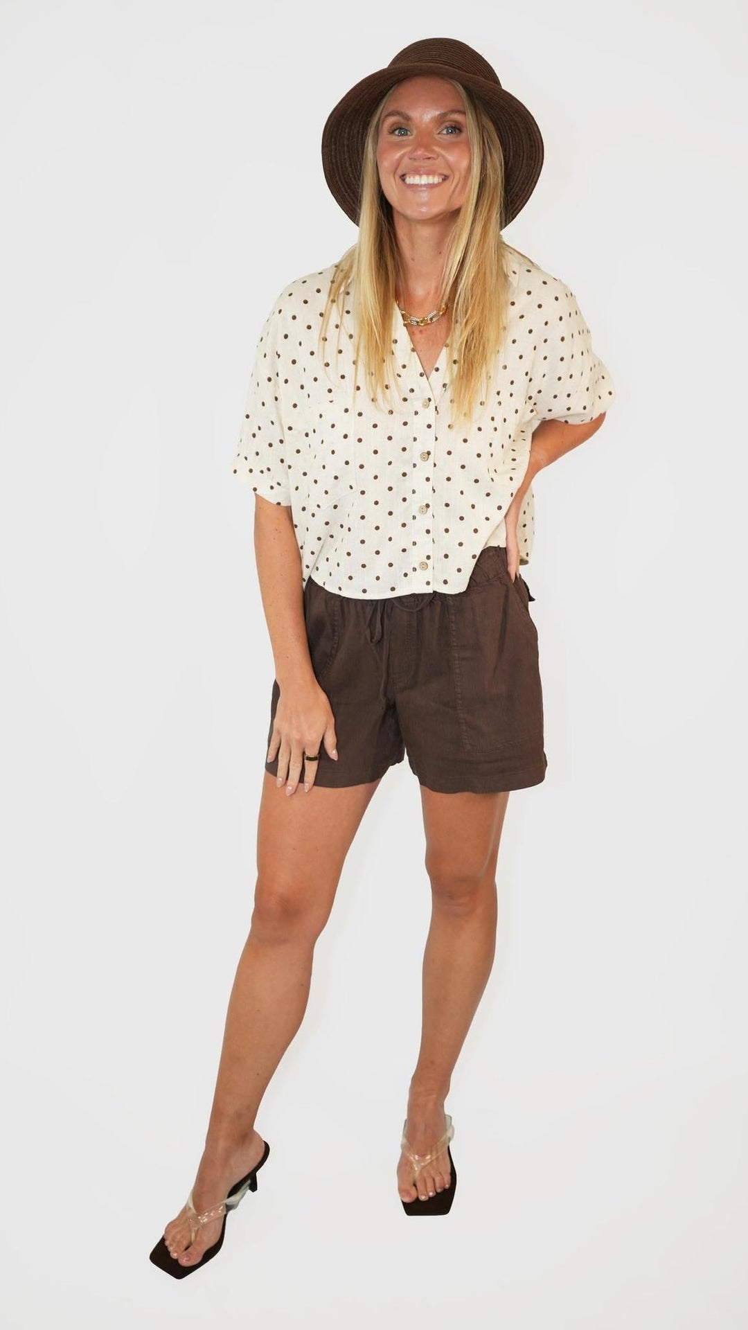 Dot Button-Down