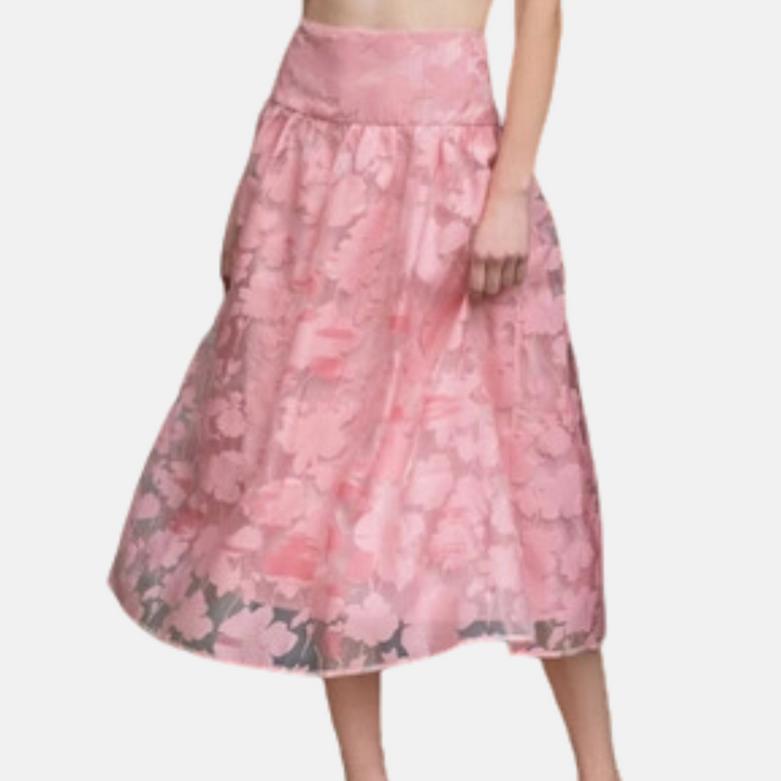 Floral Midi Skirt