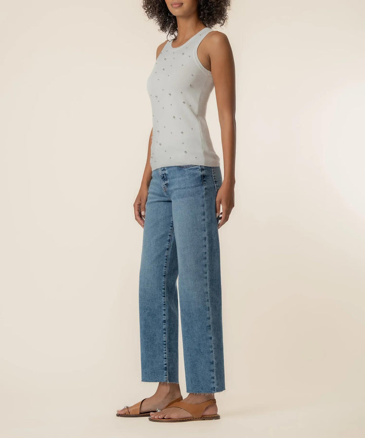 Sena Sweater White Tank Top