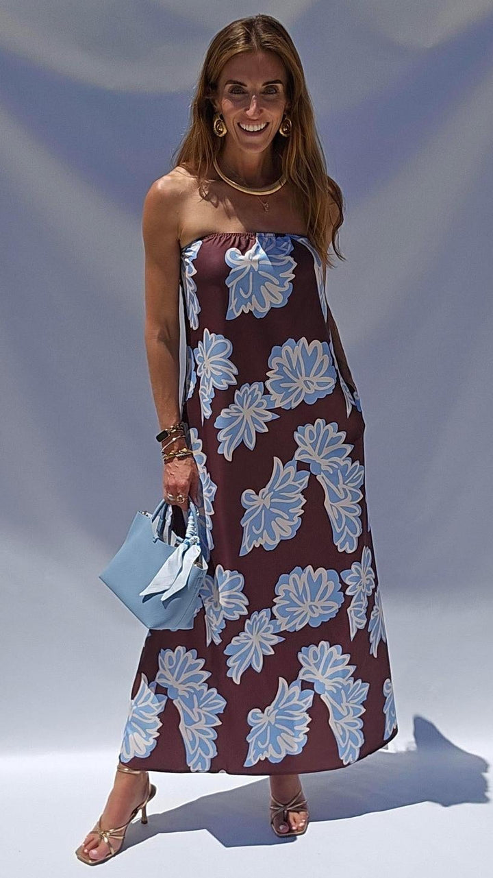 Chocolate Blue Resort Dress