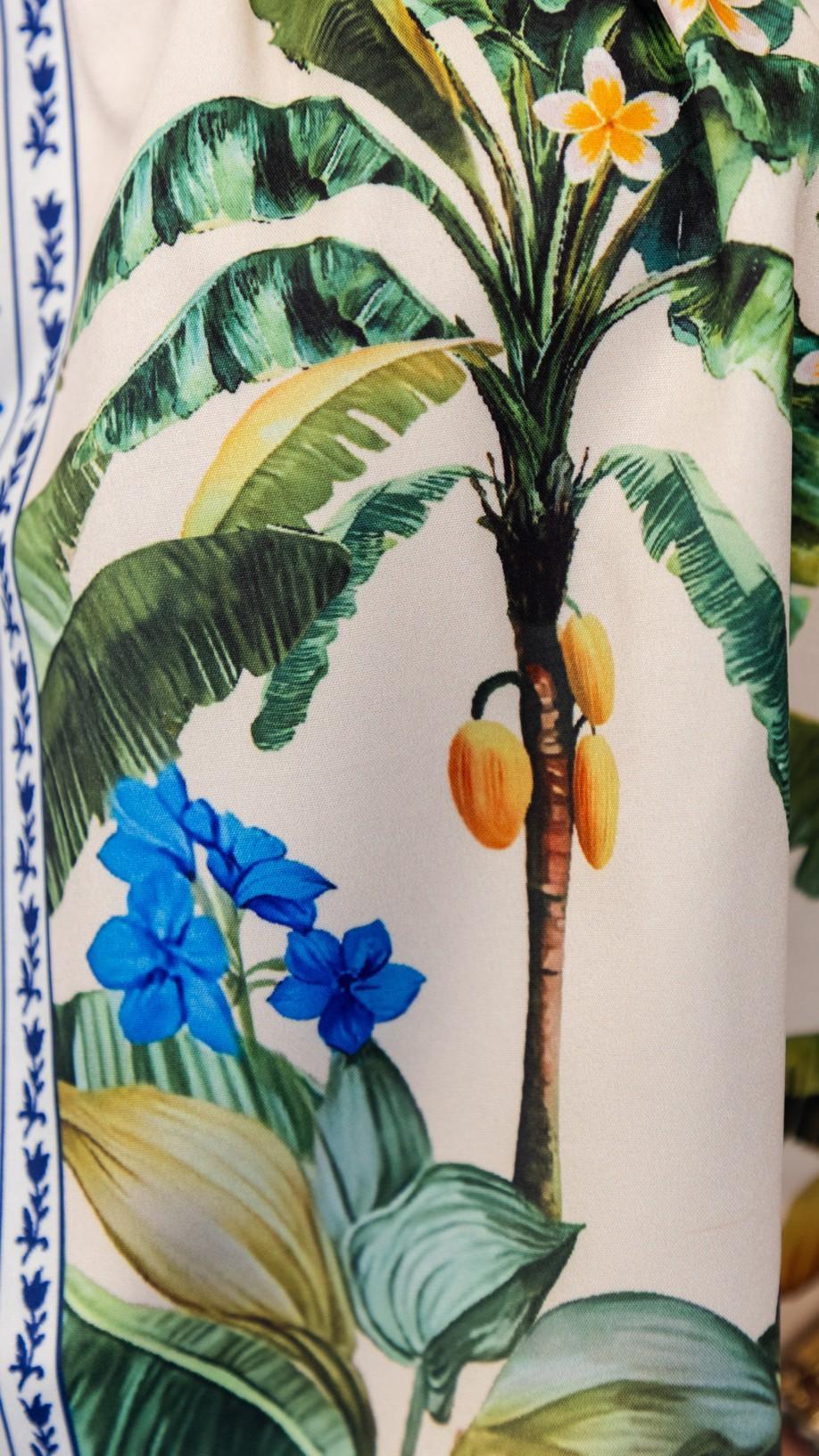 Tropical Print Cami Top