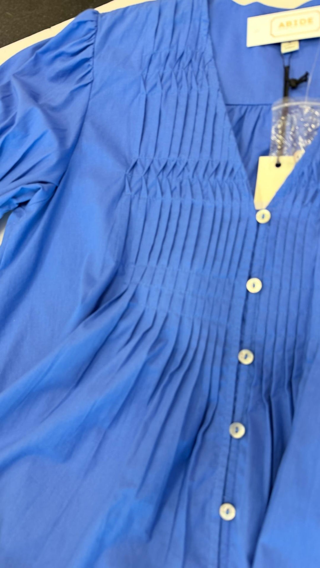 Tucked Button Down Blouse
