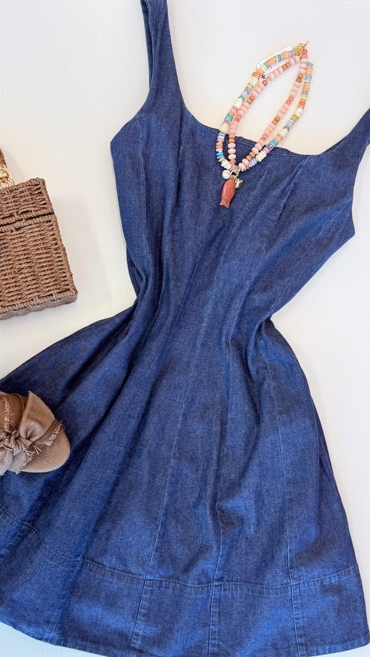 Amelie Denim Dress