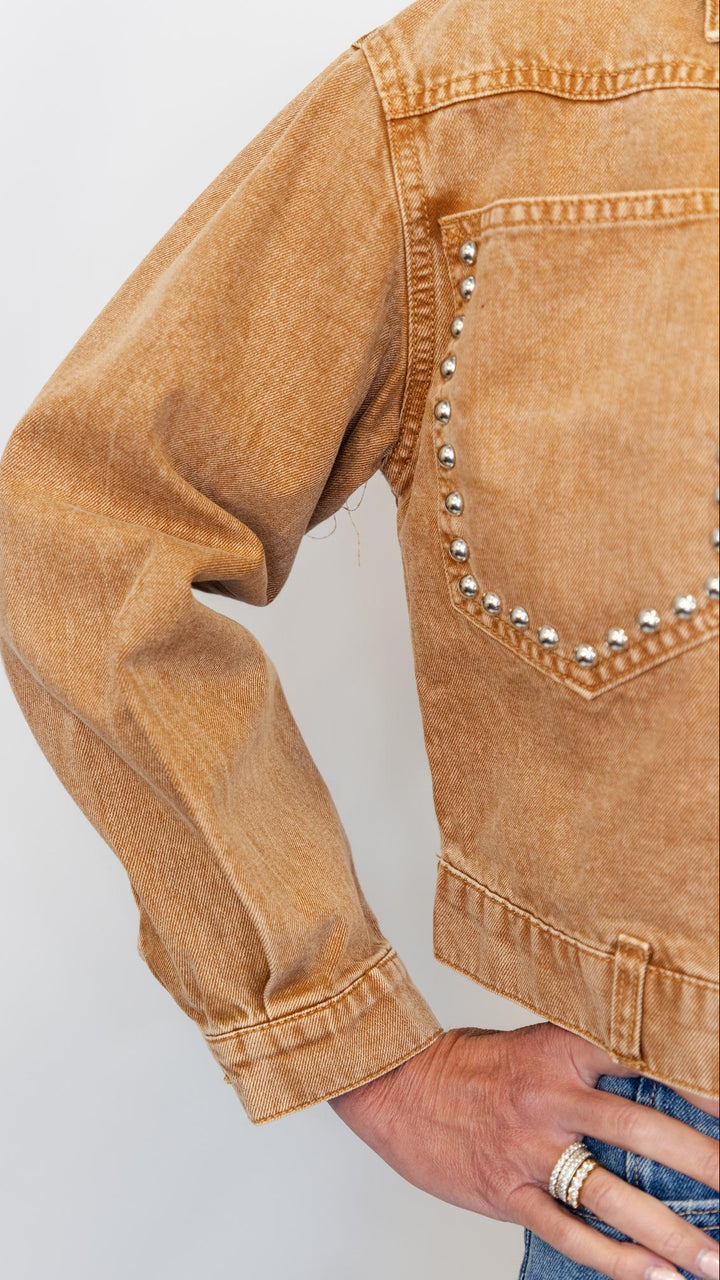 VH Desert Denim Studded Jacket