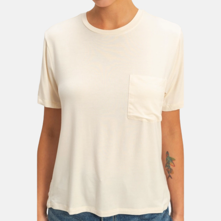 Classic Crewneck Pocket Top