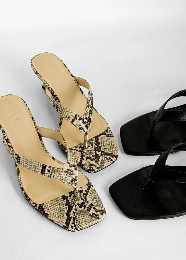 Snakeskin Kitten Slide