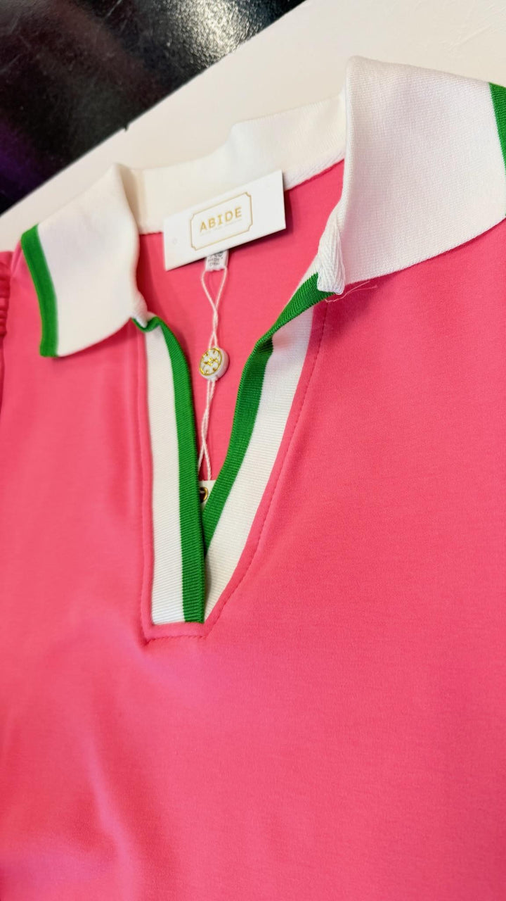 Carissa Set Pink + White