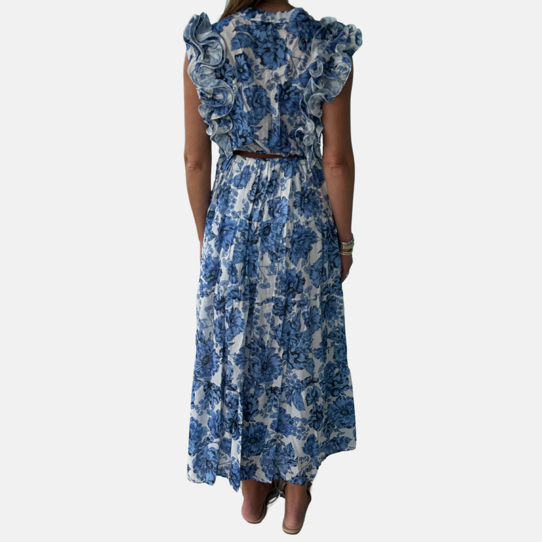 Blue Garden Dress