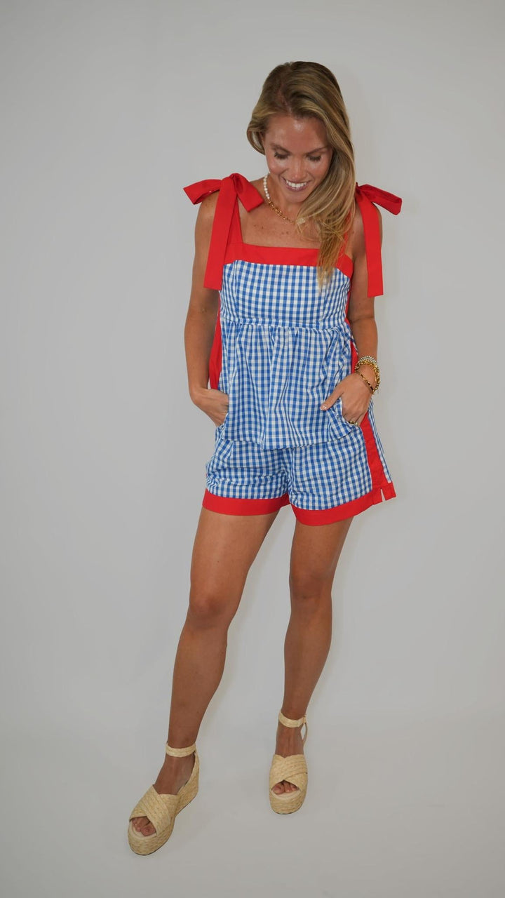4th Gingham Shorts