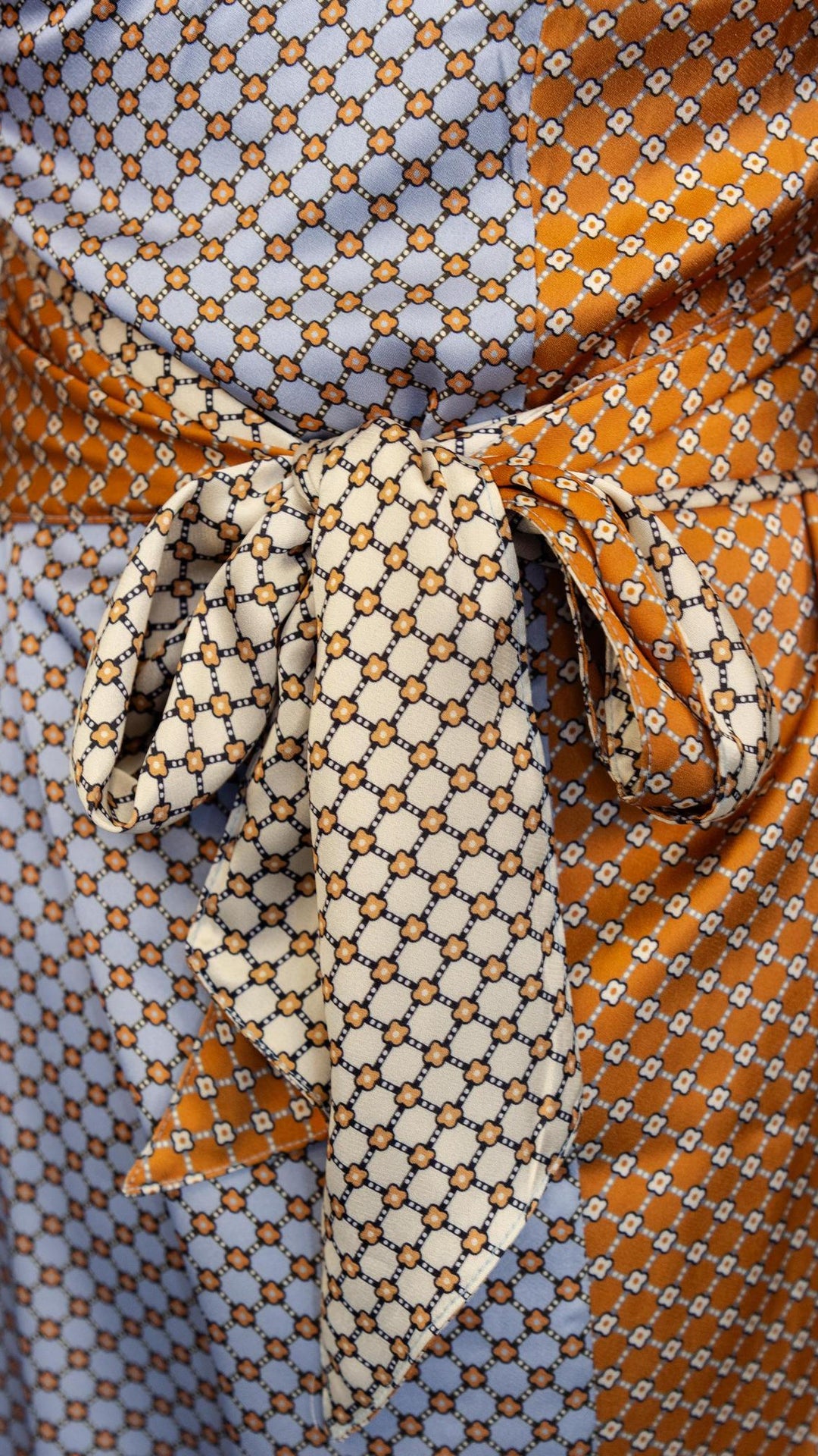 Strapless Pattern Dress