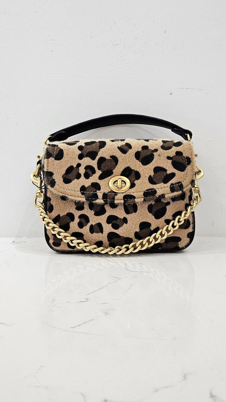 Zoe Leopard Bag