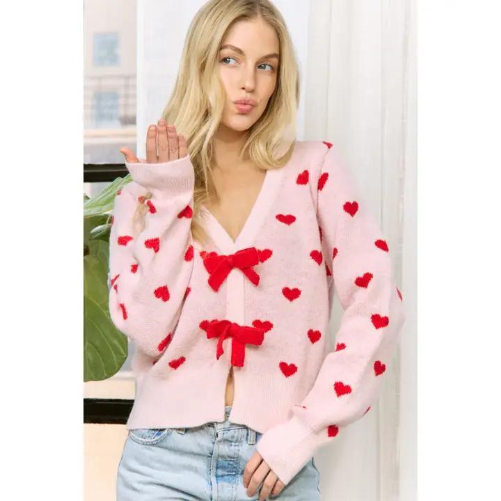 Hearts & Bows Sweater