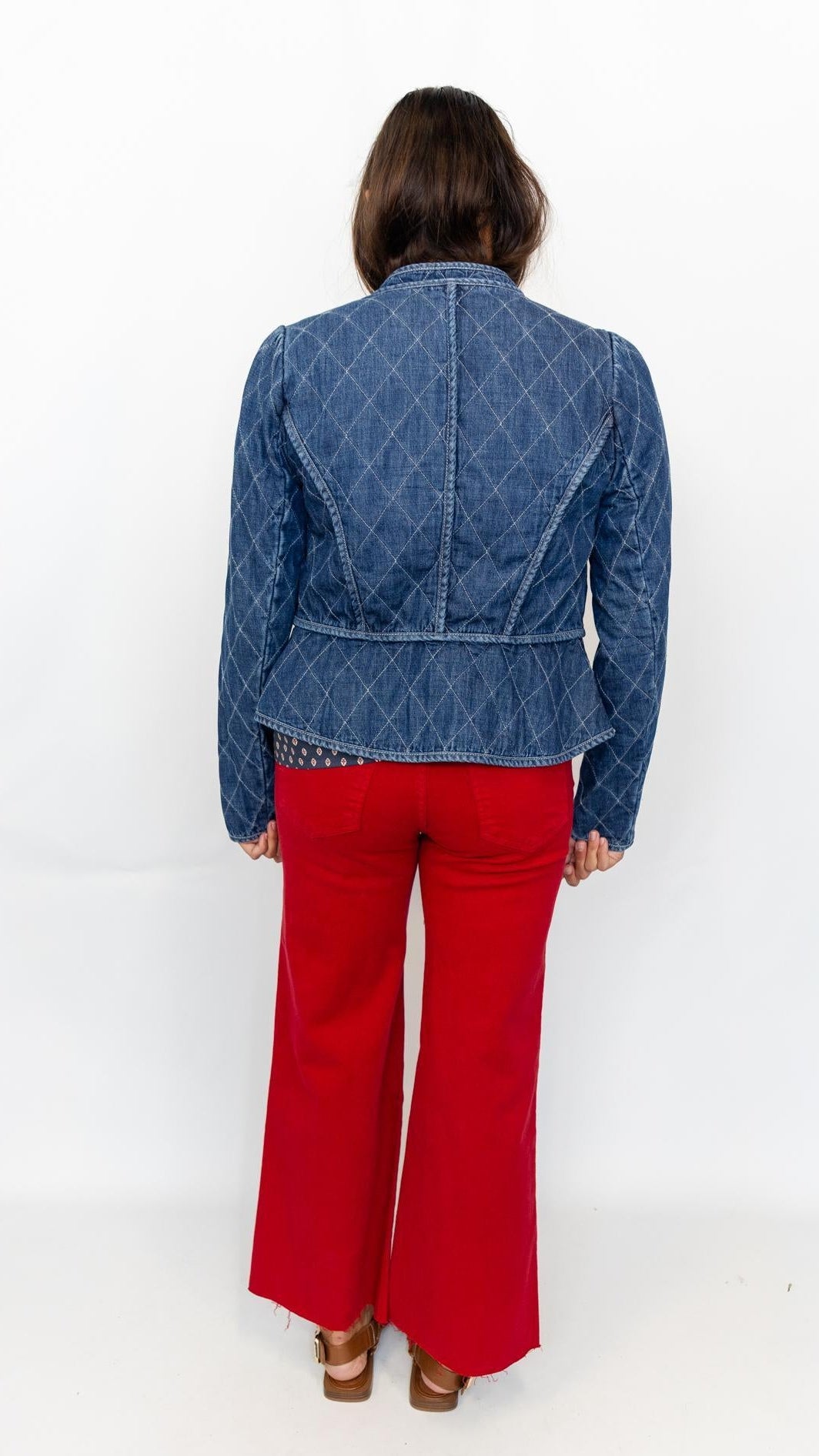 Quilted Denim Jacket